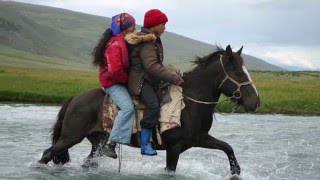 Mongolian Nomads Move on Climate Change [upl. by Travus]