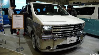 ALPINE STYLE Sonova NISSAN NV200 TAS2024  アルパインスタイル ソノバ バネットバン 東京オートサロン2024 [upl. by Ehsiom83]