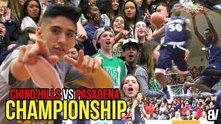 Chino Hills VS Pasadena CHAMPIONSHIP GAME Will Pluma RETURNS amp Chino Hills DOMINATES DUNKFEST [upl. by Corty661]