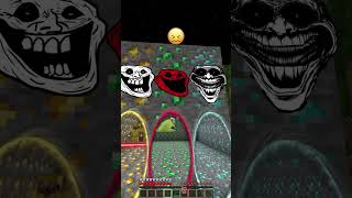 Portals Leading vs Scary Emoji Reaction shorts minecraft meme [upl. by Oidale]