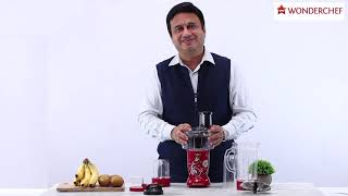 Best Mixer Grinder  Nutriblend Bolt Complete Range  600 watts  Wonderchef by Sanjeev Kapoor [upl. by Abrahan]