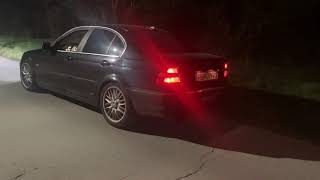 BMW E46 330D Straight pipehybridpopcorn on 5250rpm [upl. by Ruford]