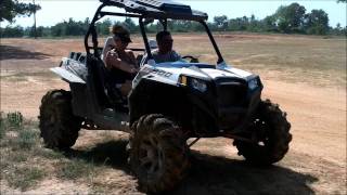 RZR XP 900 on 30in Radial Outlaws [upl. by Nereen]