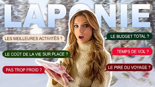 TOUT SUR MON VOYAGE EN LAPONIE  budget activités 💰 Julie Tagliavacca 8 [upl. by Tiertza905]