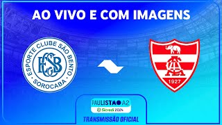 JOGO COMPLETO SÃO BENTO X LINENSE  RODADA 13  PAULISTÃO A2 SICREDI 2024 [upl. by Eeramit]