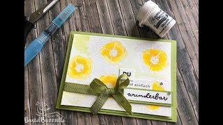 Sale a Bration meets Brusho  Crafting with Stampin Up [upl. by Sumaes84]