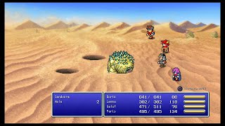 Final Fantasy V Pixel Remaster Playthrough Part 14  Desert of Death [upl. by Llehcear362]