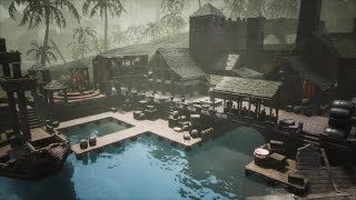 CONAN EXILES building  CITY  All Episodes  Timelapse [upl. by Finbar]