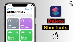 How To Delete Shortcuts on iPhone amp iPad Full Guide [upl. by Bennir]