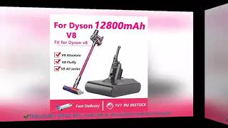 ✔️YH5 For Dyson V8 Absolute Handheld Vacuum Cleaner For Dyson V8 Battery 12800mAh [upl. by Hamaso10]