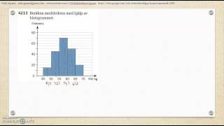 Matematik 5000 Ma 2c  Kapitel 4  Statistik  Läges och spridningsmått  Lägesmått  4213 [upl. by Urana623]