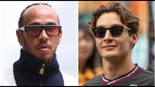 Lewis Hamilton caught up in awkward lie as George Russell outs Mercedes team mate [upl. by Enirehs]