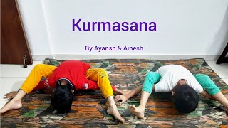 Kurmasana yoga [upl. by Oimetra868]