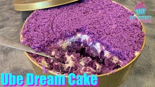 Ube Dream Cake  mysweetambitions [upl. by Fujio341]