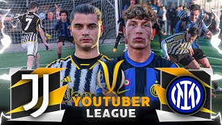 JUVENTUS  INTER ⚽️🏆 YOUTUBER LEAGUE  2324 [upl. by Gnues804]