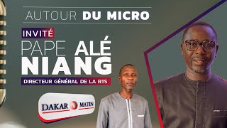 🔴 AUTOUR DU MICRO AVEC PAPE ALE NIANG DG DE LA RTS I VEN 15 NOV 2024 [upl. by Ainevul]