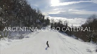 Cerro Catedral 5 Reasons to Ski or Snowboard Bariloche Insta360 OneX [upl. by Esoj]