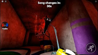 Escape nightmare catnap monster in underground poppy playtime chapter 3 in Roblox [upl. by Lucilia]