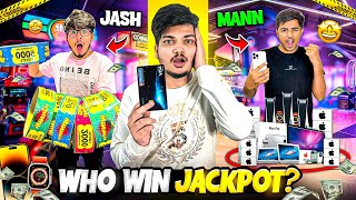 Jash Vs Mann In Arcade Games😍🕹️ Who Will Win Jackpot😳 Ritik Jain Vlogs [upl. by Uund]