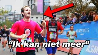 Ik liep de halve marathon na 1 keer trainen [upl. by Mond899]