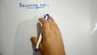 Recurring and NonRecurring Costs  Incremental Costs Cost Concept Analysis 06 [upl. by Yeliah]