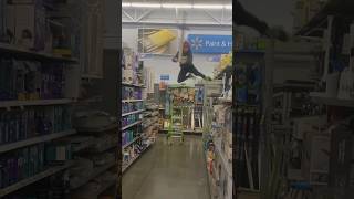 extreme pogo sticking inside of a Walmart [upl. by Asiluy]