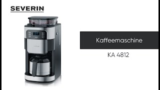 SEVERIN Kaffeemaschine KA 4812 [upl. by Ran]