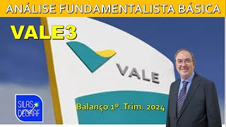 VALE3  VALE SA ANÁLISE FUNDAMENTALISTA BÁSICA PROF SILAS DEGRAF [upl. by Sigrid]