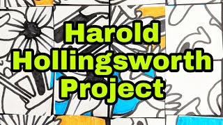 Harold Hollingsworth Project  theartproject  arteascuola chad brown [upl. by Singleton666]