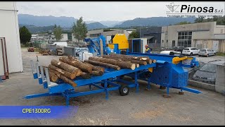 Taglia  Spacca legna DIESEL  Firewood Processor CPE1300RG  PINOSA SRL [upl. by Esiuole]