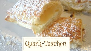 DIY  Quarktaschen  Schnell amp Einfach Selber Machen  Quark Tasche Rezept Back Lounge Rezepte [upl. by Enileuqcaj794]