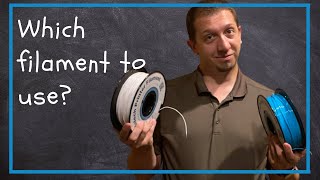 Best Filament for 3d Printing for Beginners [upl. by Nowed770]