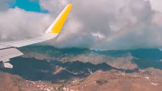 Aterrizando en el aeropuerto de Tenerife Norte 😎 [upl. by Parsifal]