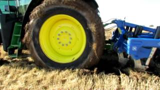 John Deere 6170R and Dalbo Supermax 300 [upl. by Areem]