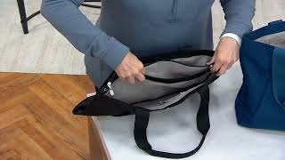 Baggallini Multi Compartment Tote with RFID on QVC [upl. by Kareem]