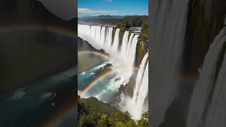 Iguazu Falls Natures Breathtaking Masterpiece on the Border of Brazil amp Argentina shorts [upl. by Atisusej826]