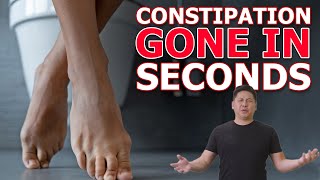 One Exercise To Relieve Constipation IMMEDIATELY  Effective and Fast Colon Massage Techniques [upl. by Tobiah]