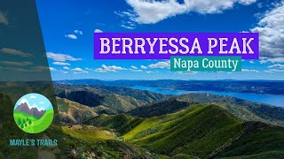 Berryessa Peak  Napa County  Hiking  4K [upl. by Sorac]