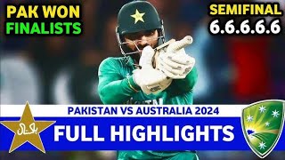 Pakistan vs Australia Hong Kong super sixes match Sami Final highlights  Pak vs Aus [upl. by Evelc842]