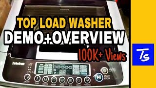 LG WASHING MACHINE FULLY AUTOMATIC DEMO AND REPAIR [upl. by Aziram]