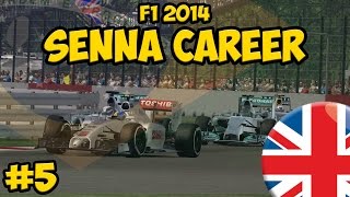 F1 2014 Senna Career Part 5  British GP [upl. by Eudocia]