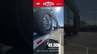 Dorsey AF48 Flatbed Blowout Deal dorsey trailersforsale commercialtrucking [upl. by Anifled]