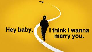 Bruno Mars  Marry You Official Lyric Video [upl. by Adar908]