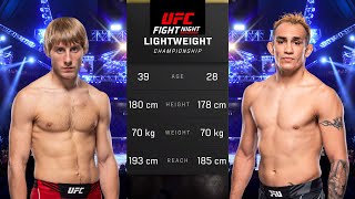 Paddy Pimblett vs Tony Ferguson Full Fight  UFC 5 Fight Night [upl. by Roderica]