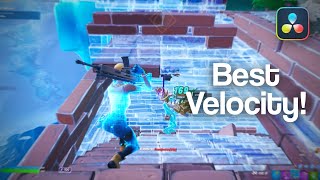 DaVinci Resolve How to get the BEST Velocity for Fortnite Highlights Without Plugins [upl. by Cony610]