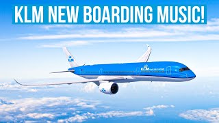 KLM New Boarding Music  2024 [upl. by Ruhtracm]