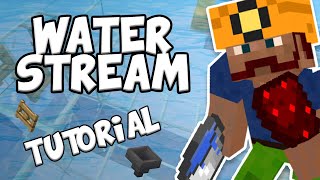 How to transport items with water streams [upl. by Ytsud]