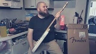 A Slightly Emotional Fender Stratocaster Unboxing [upl. by Iturhs]