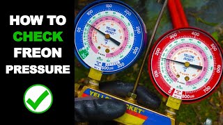 How to Check AC Freon Level [upl. by Siuraj]