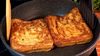 Oh mein Gott das ist so gut Ein schnelles Frühstück in wenigen Minuten SchinkenKäseToast [upl. by Annabelle]